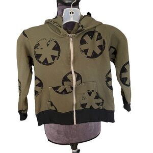 Kid Progeny Zip Up Hoodie Size‎ 8/9 NWOT